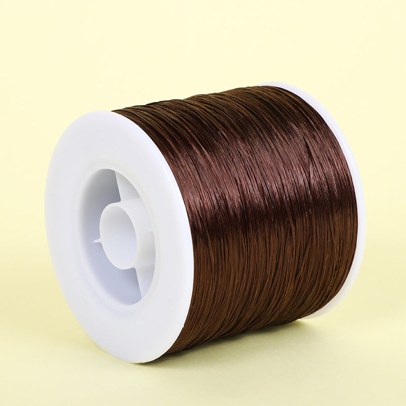 ST03 0.8mm 546yd/500m/roll Flat Elastic String Stretch String for DIY Jewelry Making