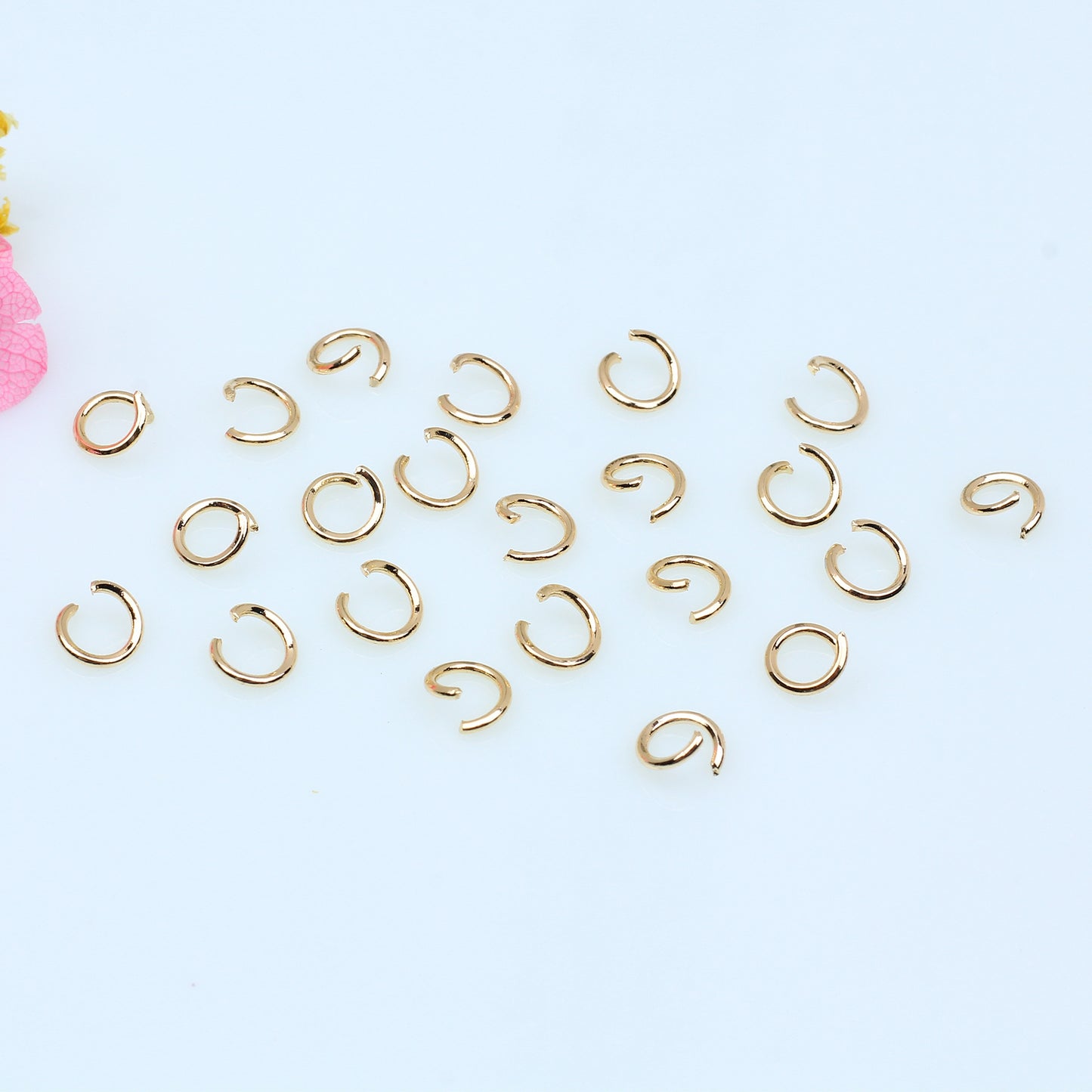 JR01 Jump Ring Closed & Opened Jump Ring for DIY Bracelet Necklace Making