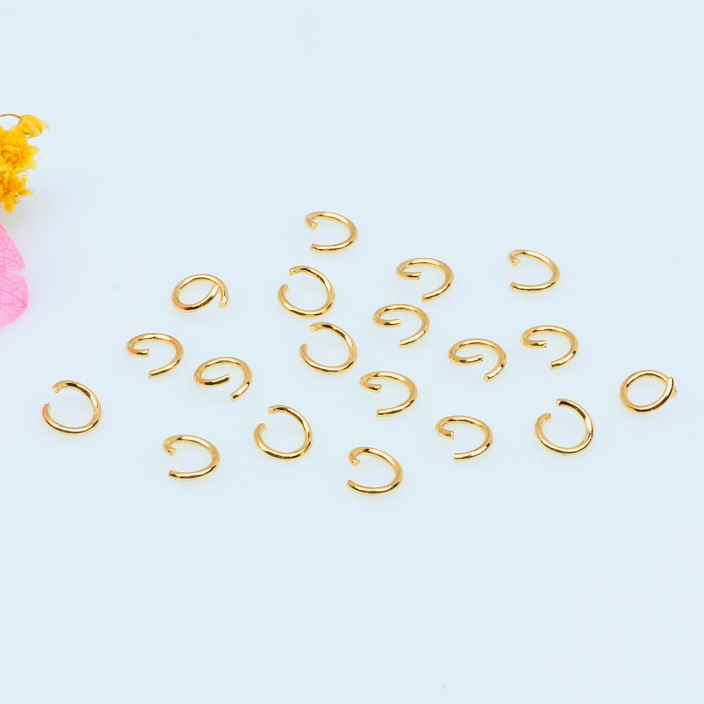 JR01 Jump Ring Closed & Opened Jump Ring for DIY Bracelet Necklace Making