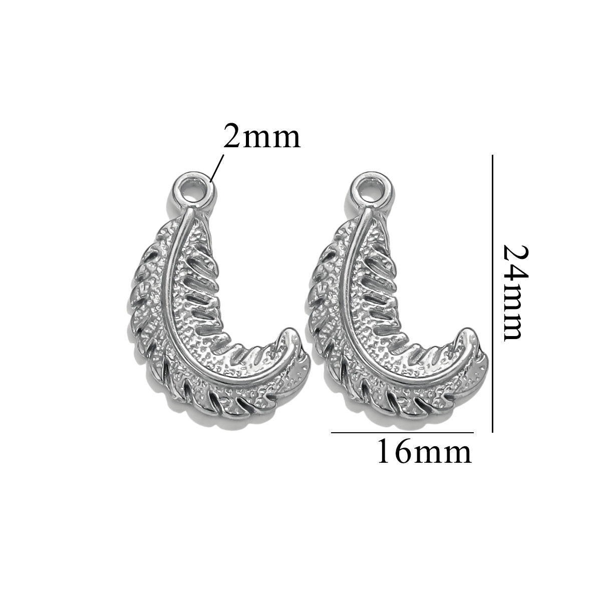 SPC80 Shaped Charms Leaf Heart Flower Owl Shape Pendant