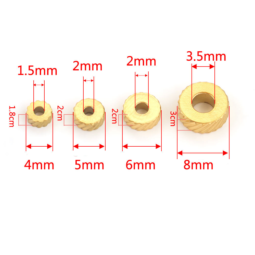 SPC47 Slice Shape Spacer Beads Charms Beads for DIY Bracelet Making