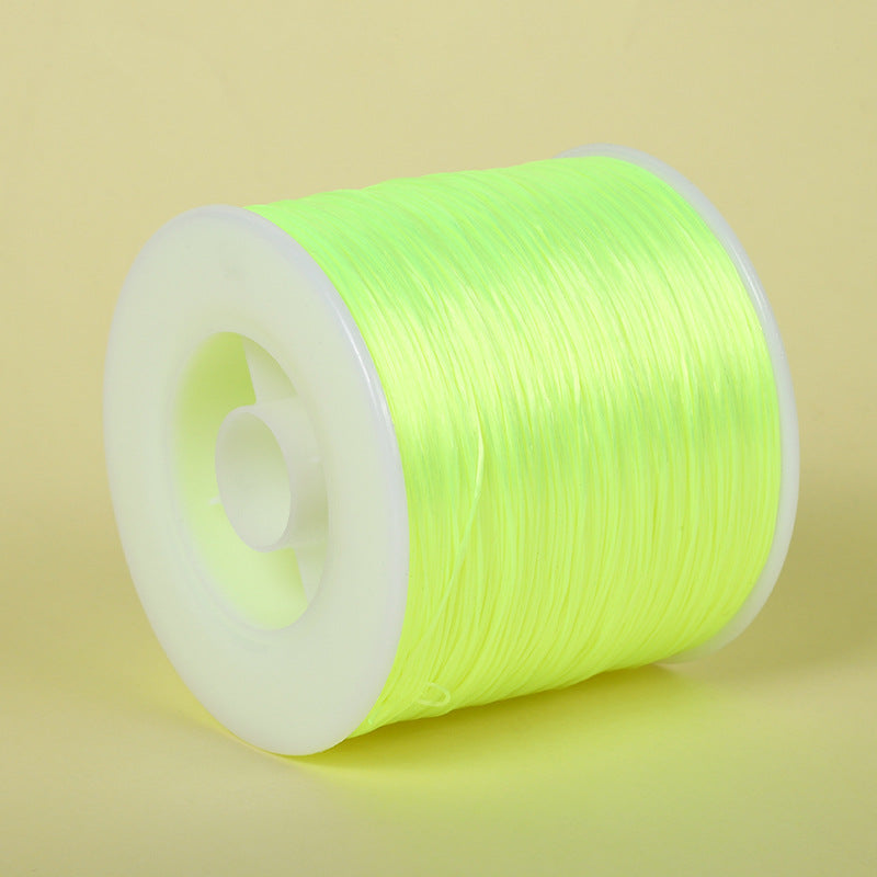 ST03 0.8mm 546yd/500m/roll Flat Elastic String Stretch String for DIY Jewelry Making