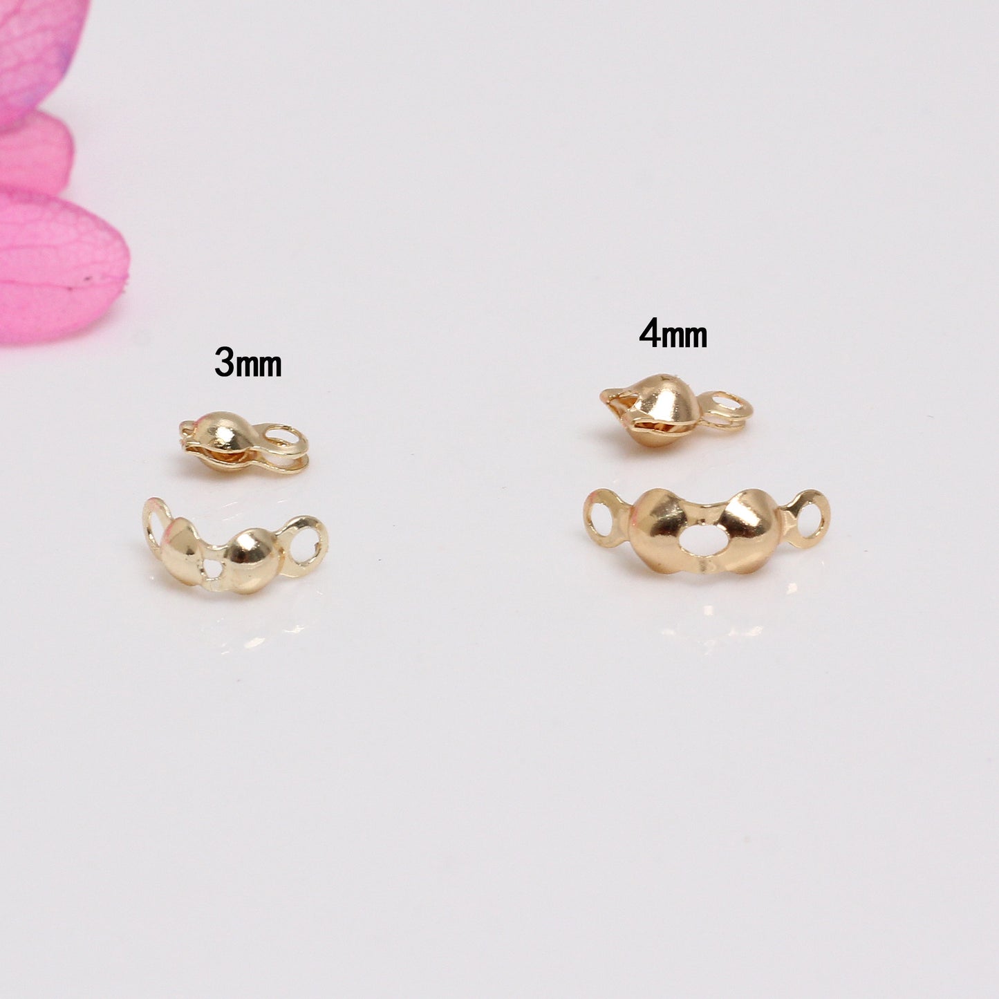 CB02 Crimp Bead Cover Buckles for Crimp Beads