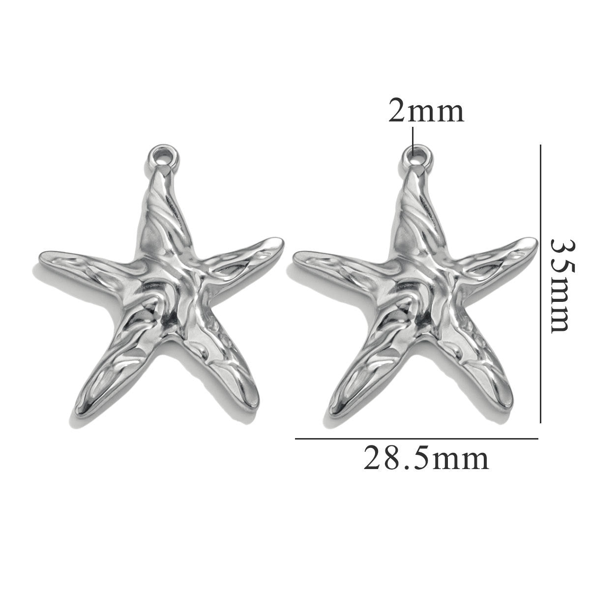 SPC81 Stainless Steel Ocean Style Pendant Charms Star Fish Dolphin Shell Turtle Star Pendant No Tarish