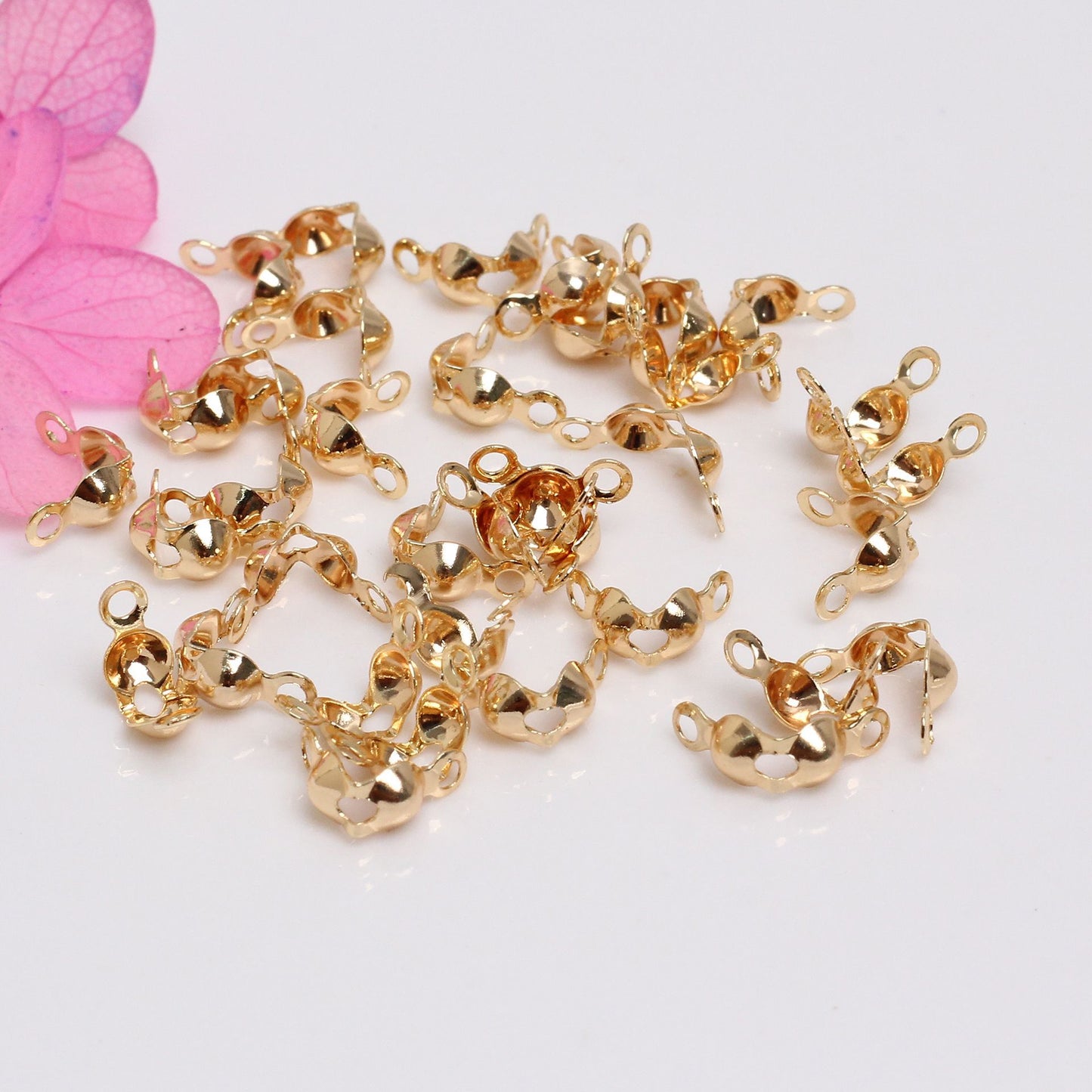 CB02 Crimp Bead Cover Buckles for Crimp Beads