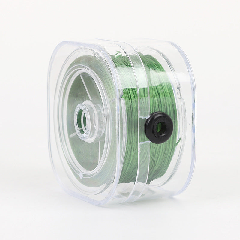 ST01 0.8mm 295ft/90m Flat Elastic String with Storing Case Stretch String for Beads Bracelet DIY Jewellery Making