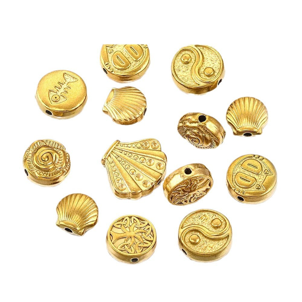 SPC43 Charms Beads Spacer Beads for DIY Bracelet Necklace