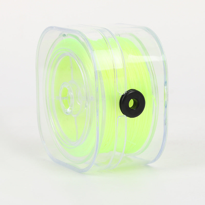 ST01 0.8mm 295ft/90m Flat Elastic String with Storing Case Stretch String for Beads Bracelet DIY Jewellery Making