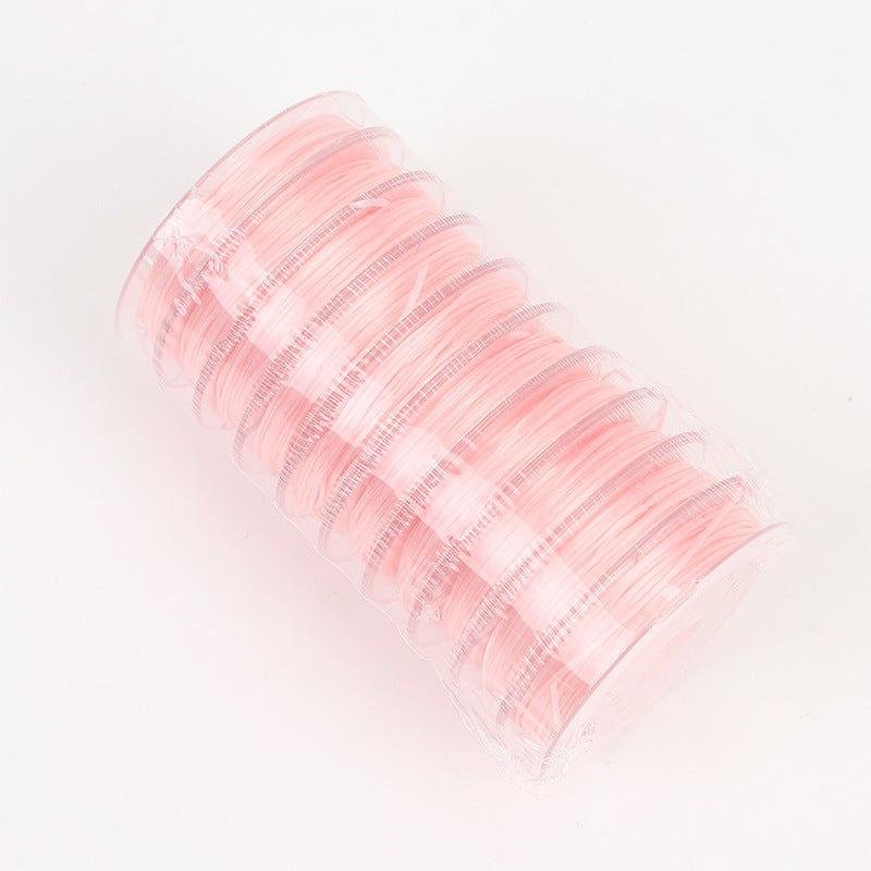 ST05 0.7mm 32ft/10m/roll 10 Roll/pack Flat Elastic String Stretch String for DIY Bracelet Jewelry Making