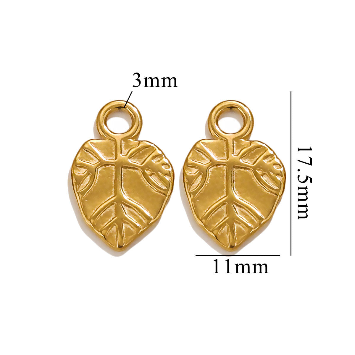 SPC80 Shaped Charms Leaf Heart Flower Owl Shape Pendant