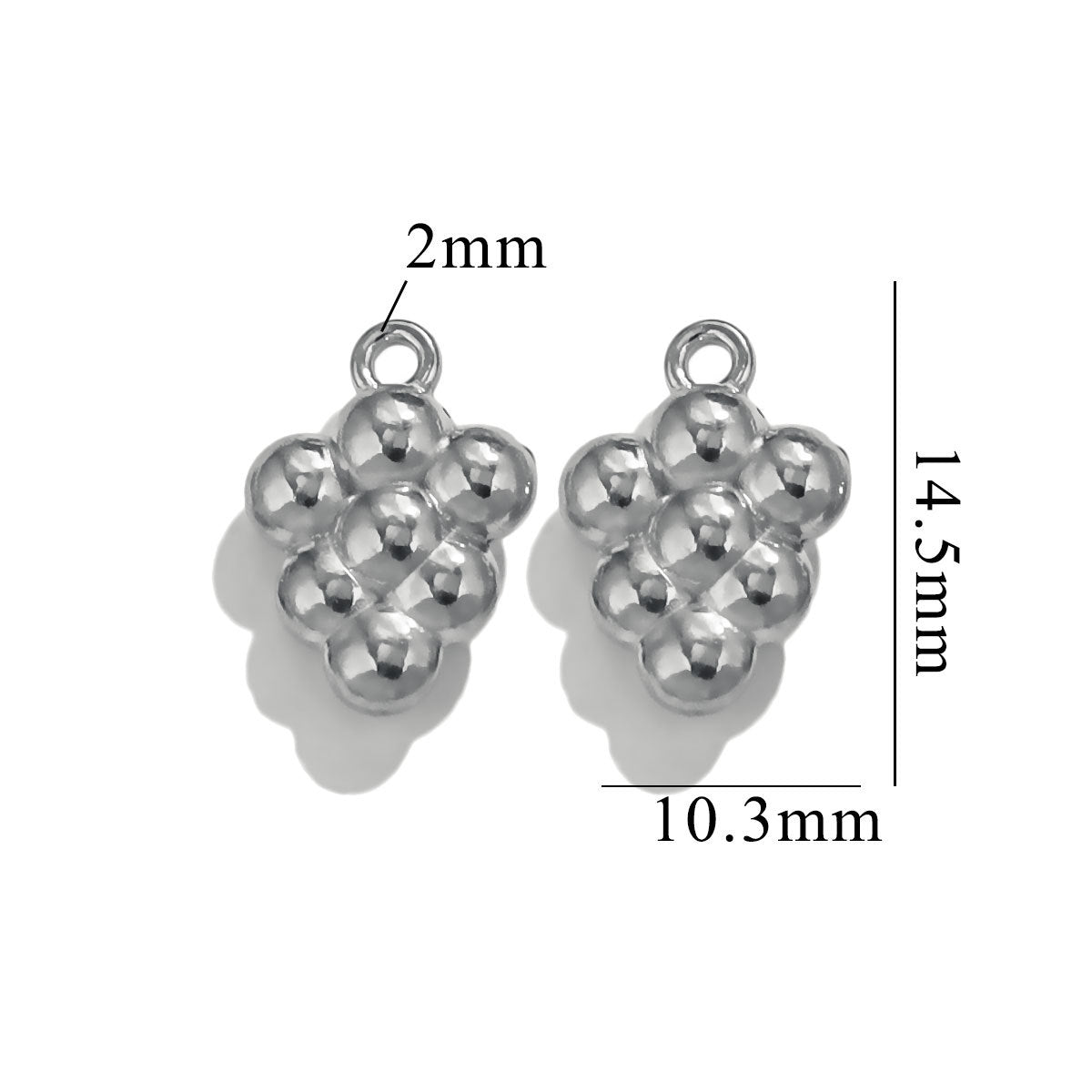 SPC80 Shaped Charms Leaf Heart Flower Owl Shape Pendant