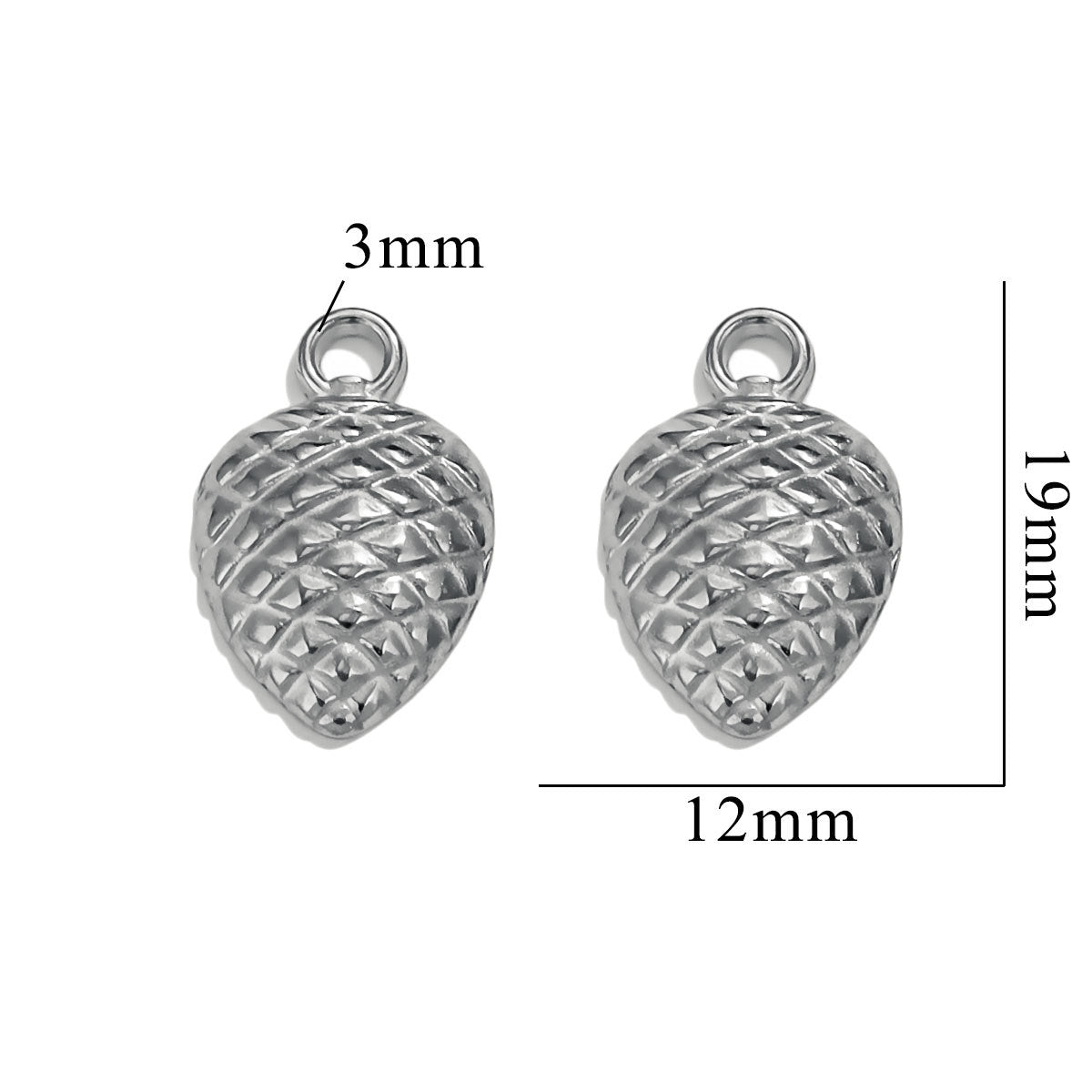 SPC80 Shaped Charms Leaf Heart Flower Owl Shape Pendant