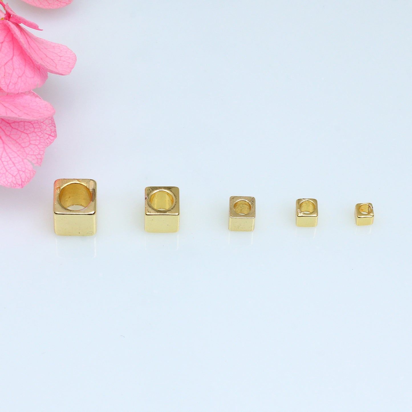 SPC14 Cube Spacer Beads DIY Accessories for Jewelry Making Bracelet Necklace Accessories