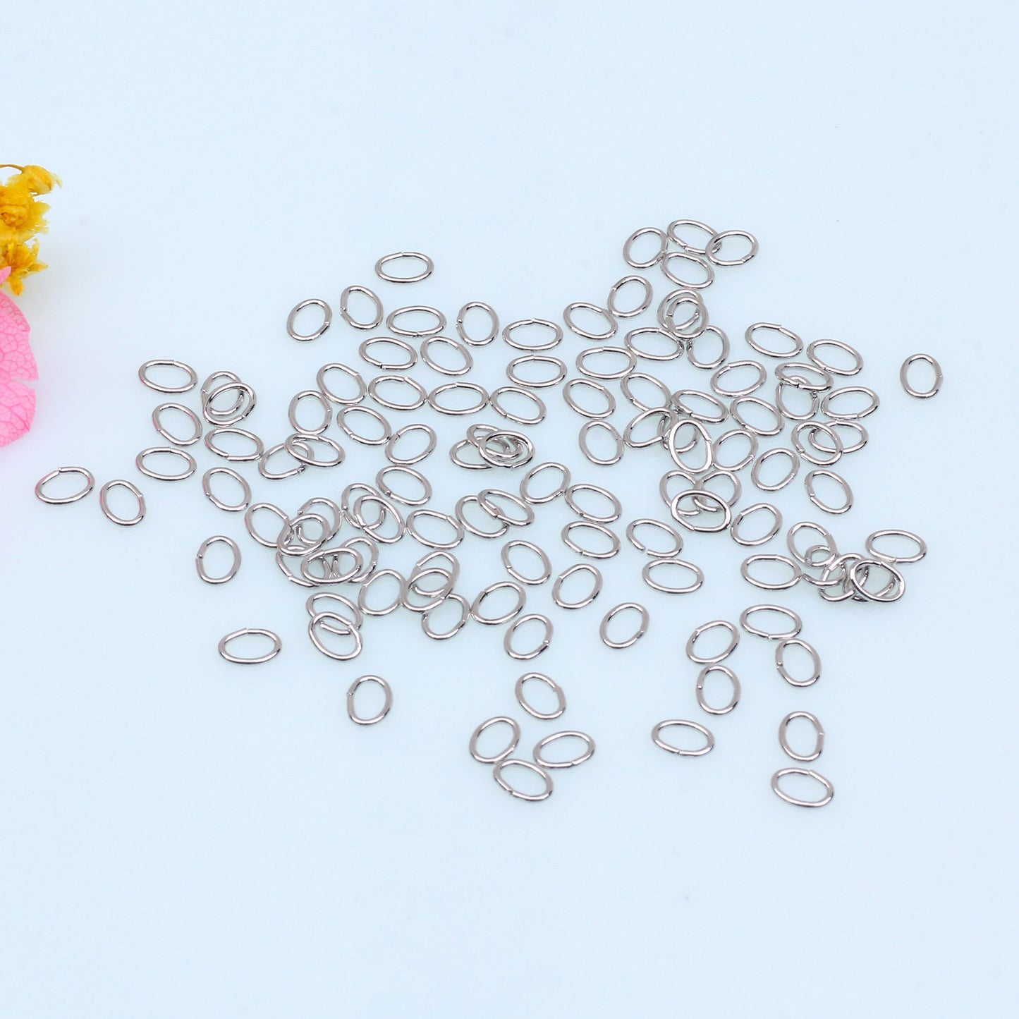 JR01 Jump Ring Closed & Opened Jump Ring for DIY Bracelet Necklace Making