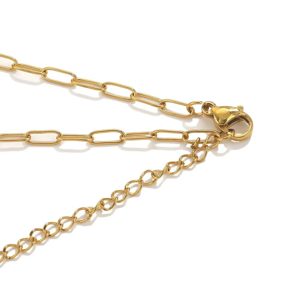 CH23 Stainless Steel Chain for Bracelet and Necklace no Pendant Chain only 5pcs/bag