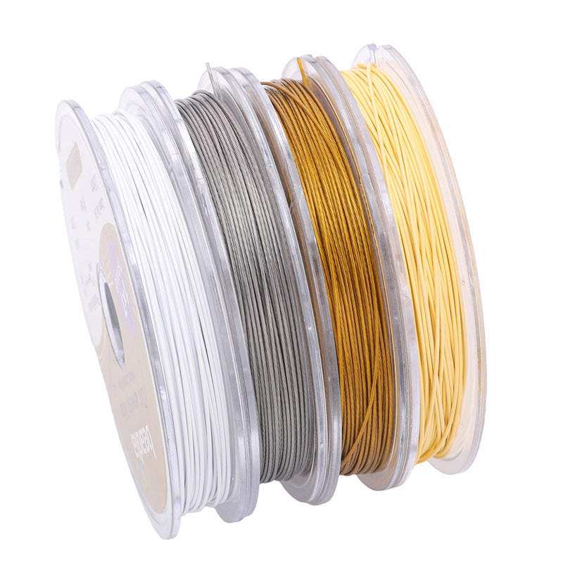 ST16 304Stainless Steel Nylon Coated Wire DIY Jewerly Wire Available of 0.3mm/0.38mm/0.5mm/0.6mm Size