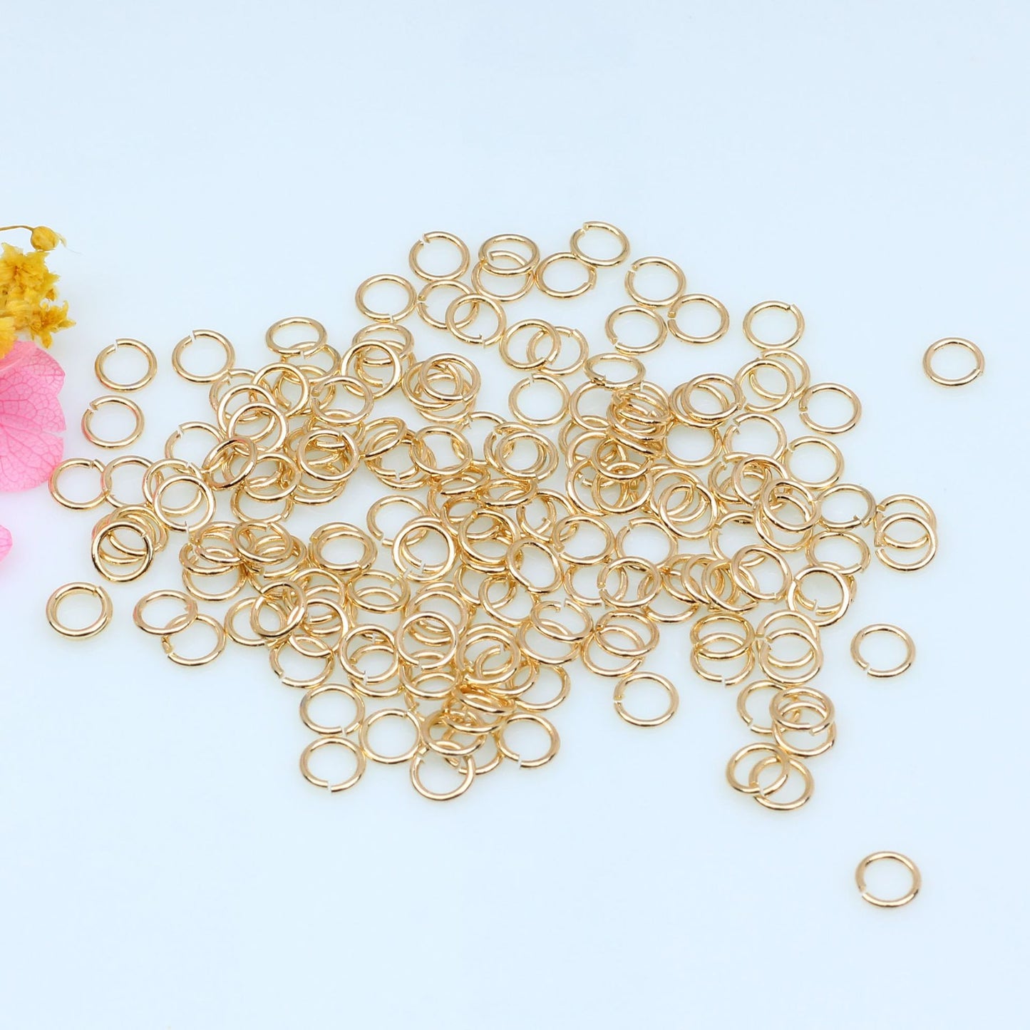 JR01 Jump Ring Closed & Opened Jump Ring for DIY Bracelet Necklace Making
