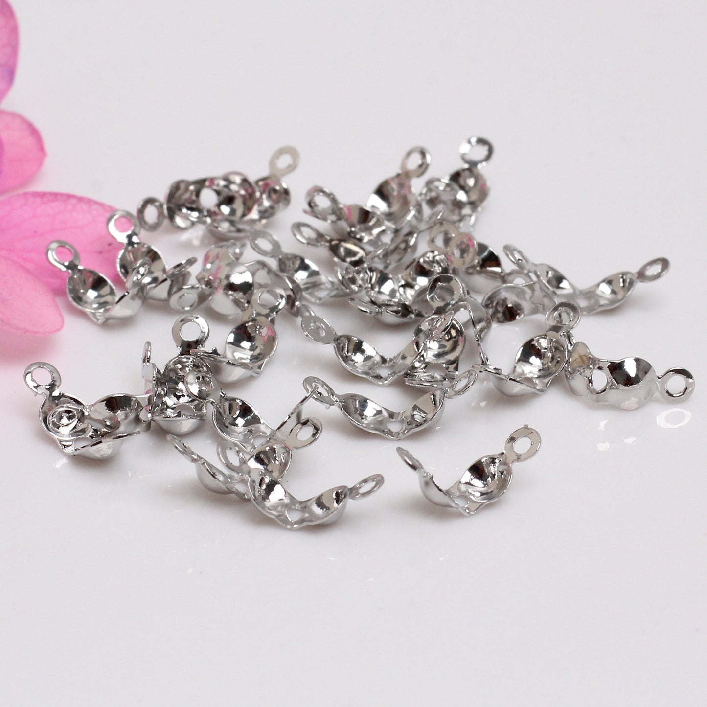 CB02 Crimp Bead Cover Buckles for Crimp Beads