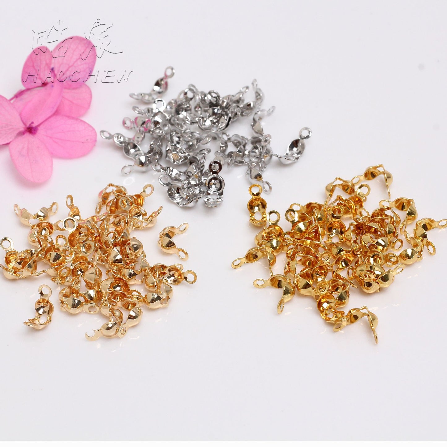 CB02 Crimp Bead Cover Buckles for Crimp Beads