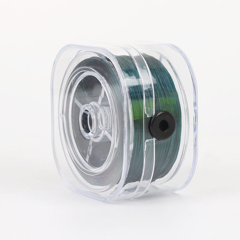 ST01 0.8mm 295ft/90m Flat Elastic String with Storing Case Stretch String for Beads Bracelet DIY Jewellery Making