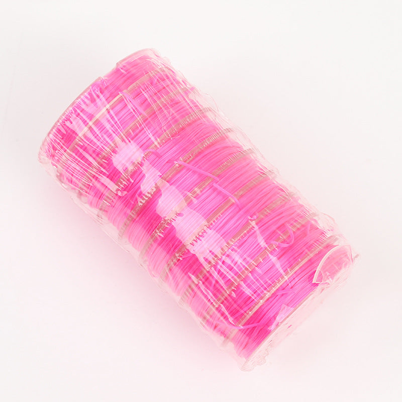 ST05 0.7mm 32ft/10m/roll 10 Roll/pack Flat Elastic String Stretch String for DIY Bracelet Jewelry Making