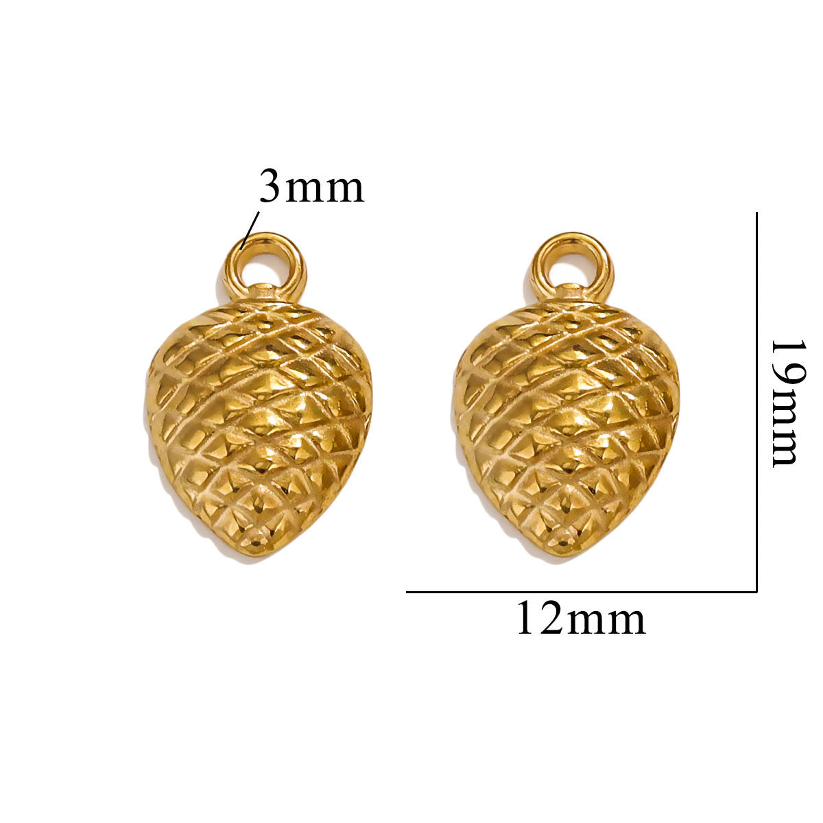SPC80 Shaped Charms Leaf Heart Flower Owl Shape Pendant