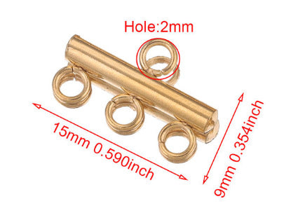 CL07 Chain Clasps Connecter Stainless Steel DIY Necklace Bracelet Connector Accessories