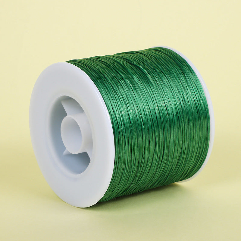 ST03 0.8mm 546yd/500m/roll Flat Elastic String Stretch String for DIY Jewelry Making