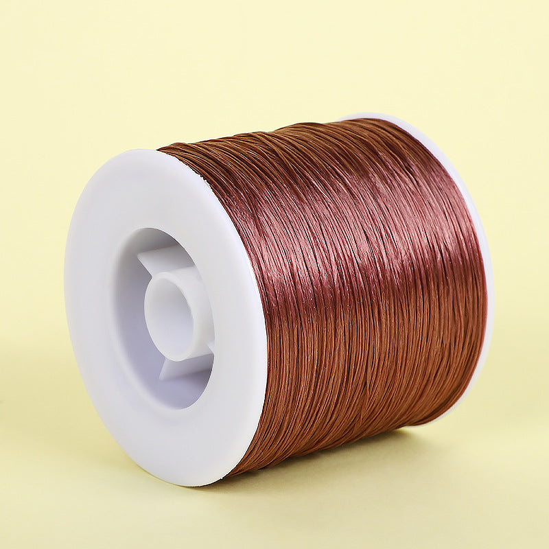ST03 0.8mm 546yd/500m/roll Flat Elastic String Stretch String for DIY Jewelry Making
