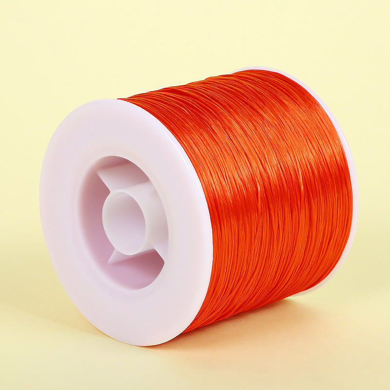 ST03 0.8mm 546yd/500m/roll Flat Elastic String Stretch String for DIY Jewelry Making