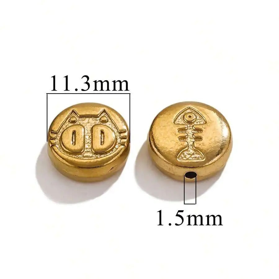 SPC43 Charms Beads Spacer Beads for DIY Bracelet Necklace