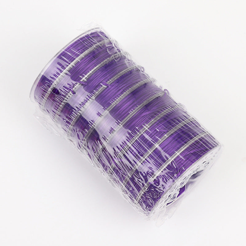 ST05 0.7mm 32ft/10m/roll 10 Roll/pack Flat Elastic String Stretch String for DIY Bracelet Jewelry Making