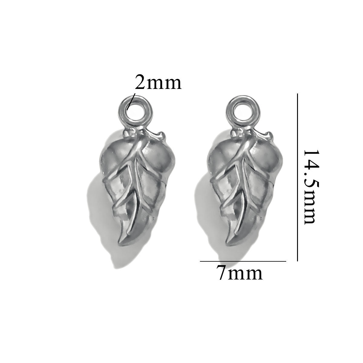SPC80 Shaped Charms Leaf Heart Flower Owl Shape Pendant
