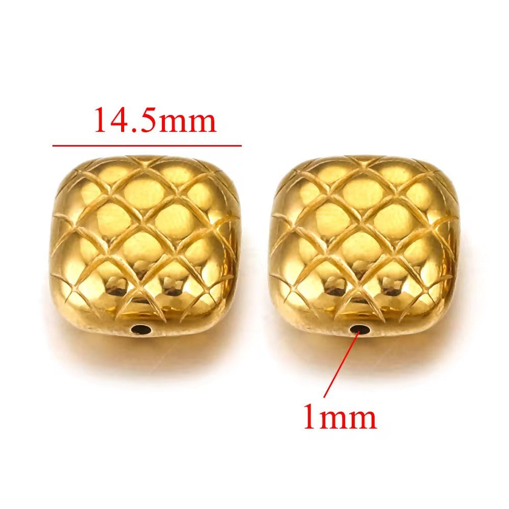 SPC68 Charms Beads Stainless Steel Star Bunny Heart Micky Charms Beads for DIY Bracelet