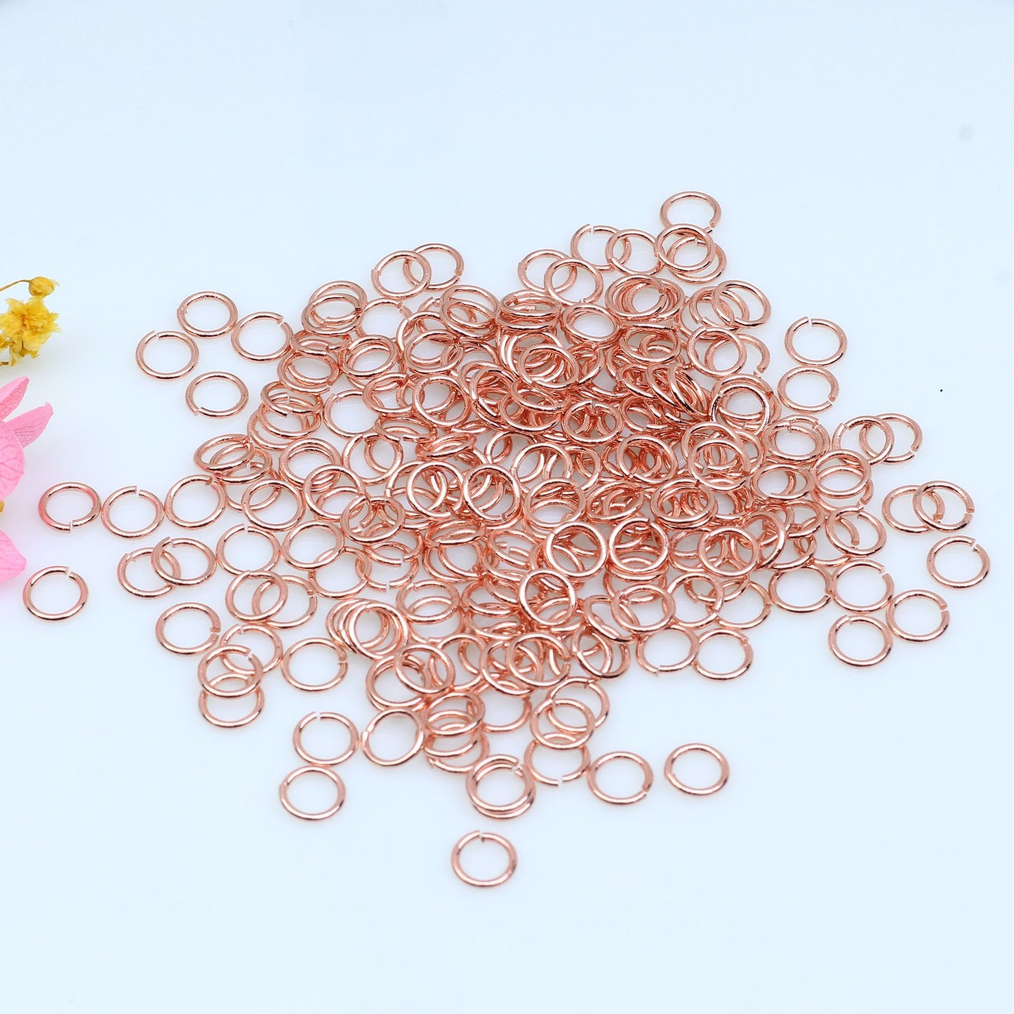 JR01 Jump Ring Closed & Opened Jump Ring for DIY Bracelet Necklace Making