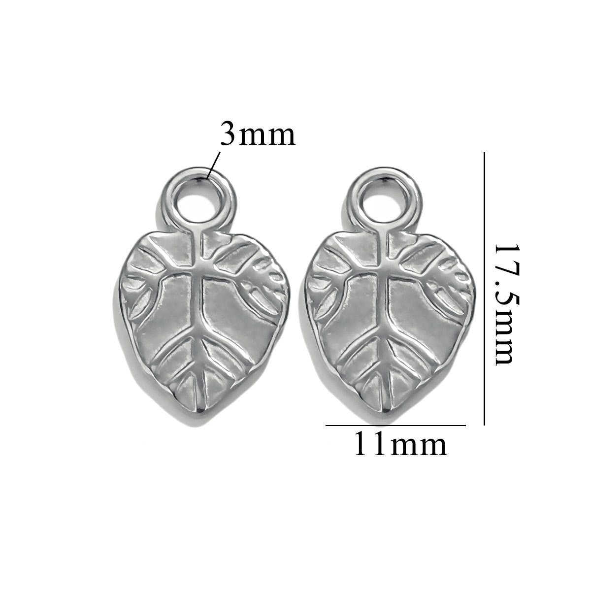 SPC80 Shaped Charms Leaf Heart Flower Owl Shape Pendant