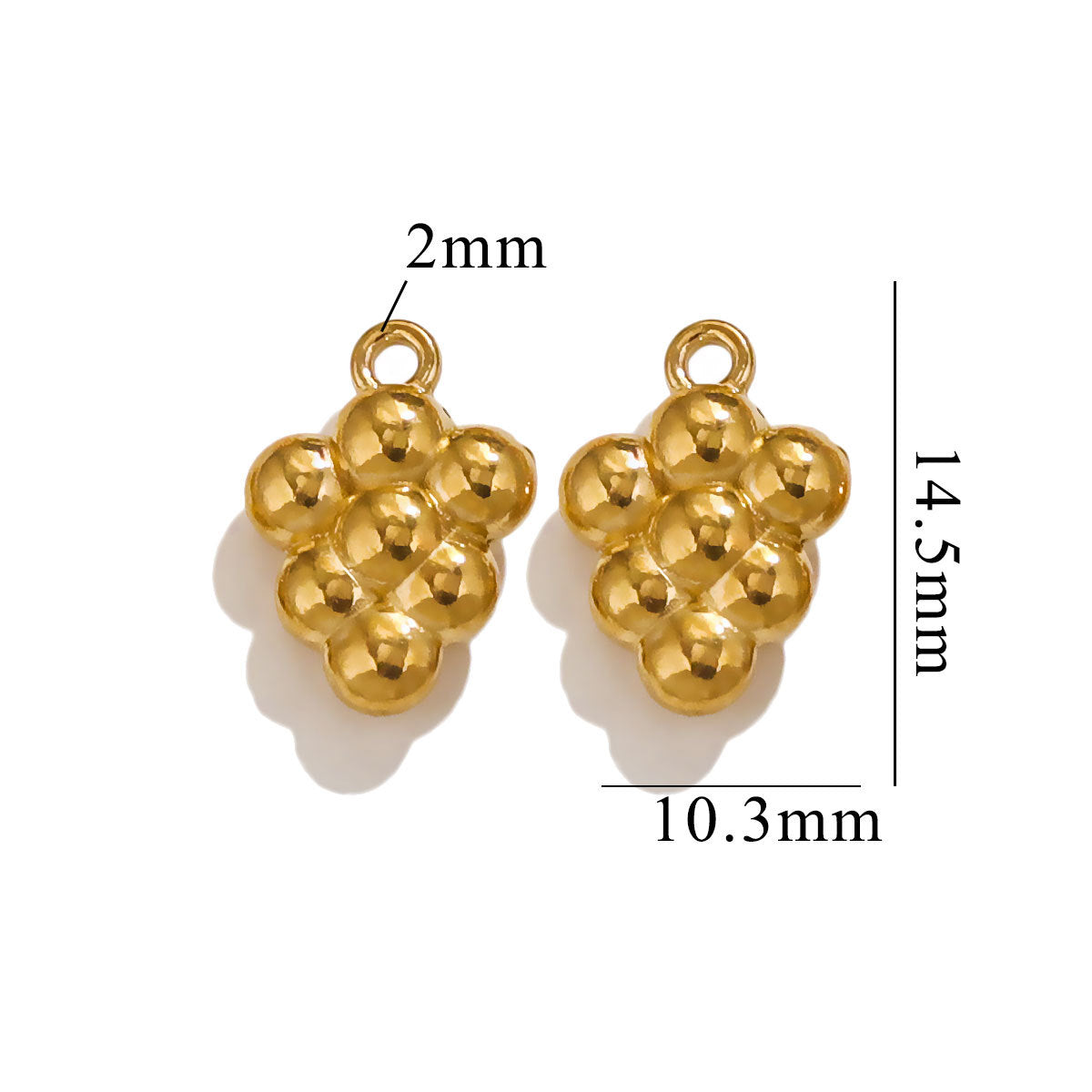 SPC80 Shaped Charms Leaf Heart Flower Owl Shape Pendant