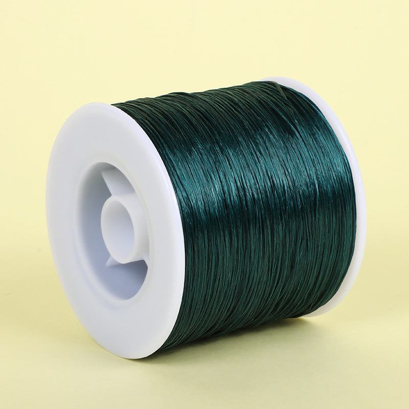 ST03 0.8mm 546yd/500m/roll Flat Elastic String Stretch String for DIY Jewelry Making