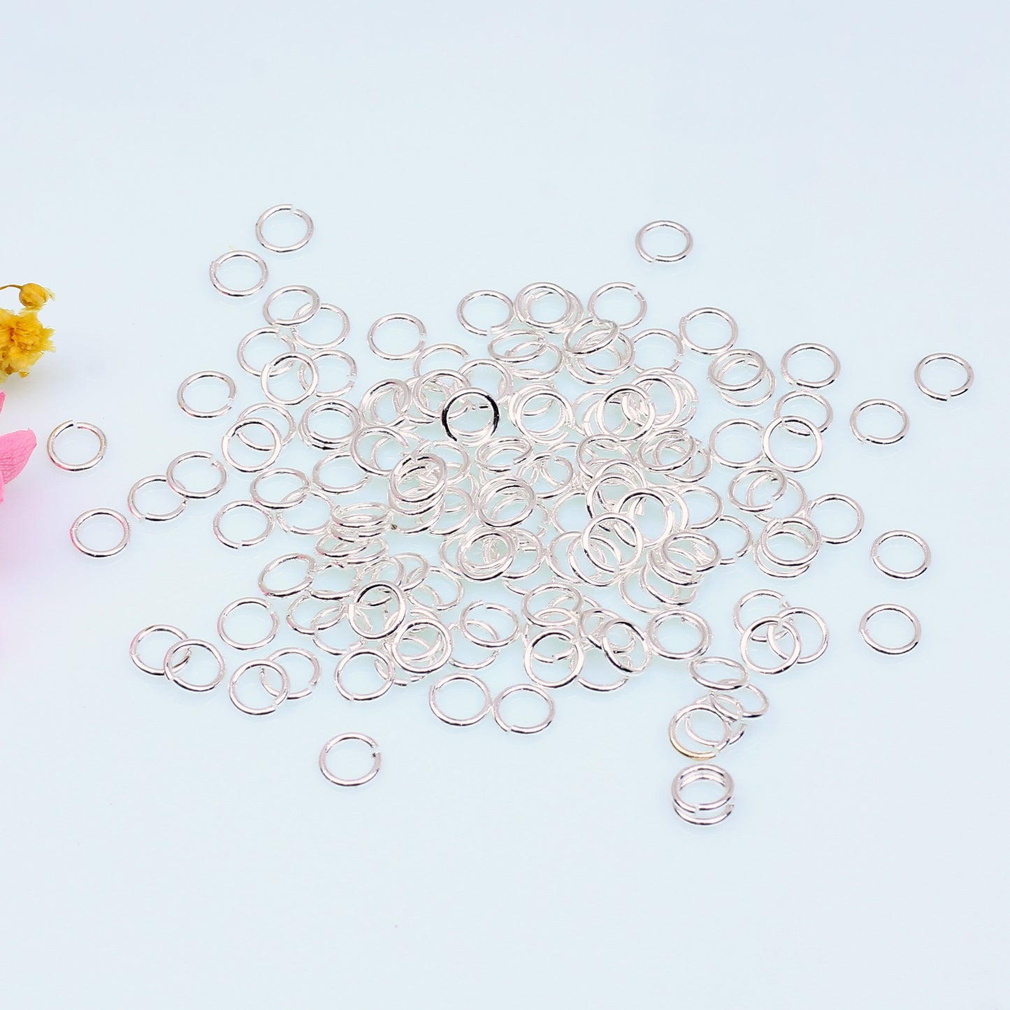 JR01 Jump Ring Closed & Opened Jump Ring for DIY Bracelet Necklace Making