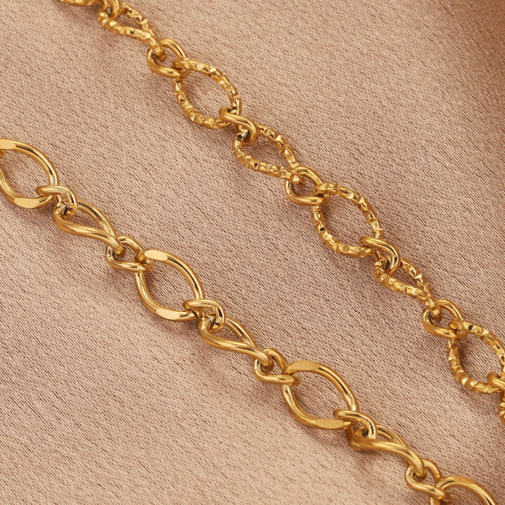 CH22 Stainless Steel Knot Chain Sold By Meter