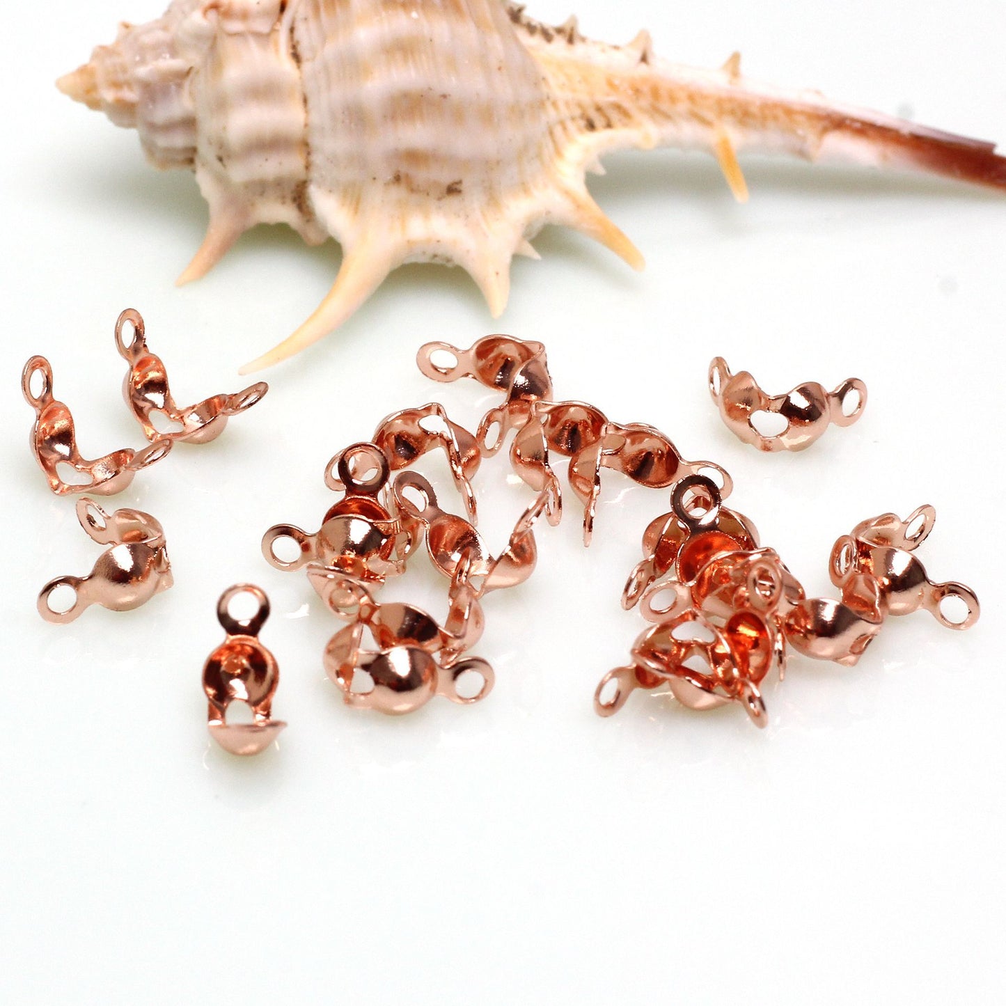 CB02 Crimp Bead Cover Buckles for Crimp Beads