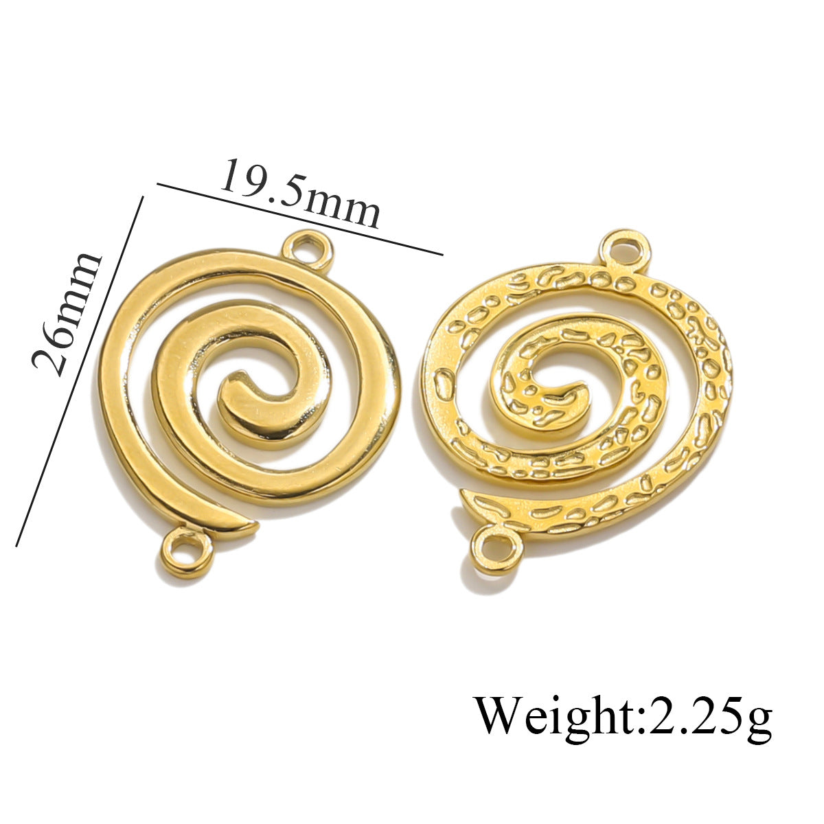 PD21 Stainless Steel Whirlpool Pendant One Hook Double Hooks Available