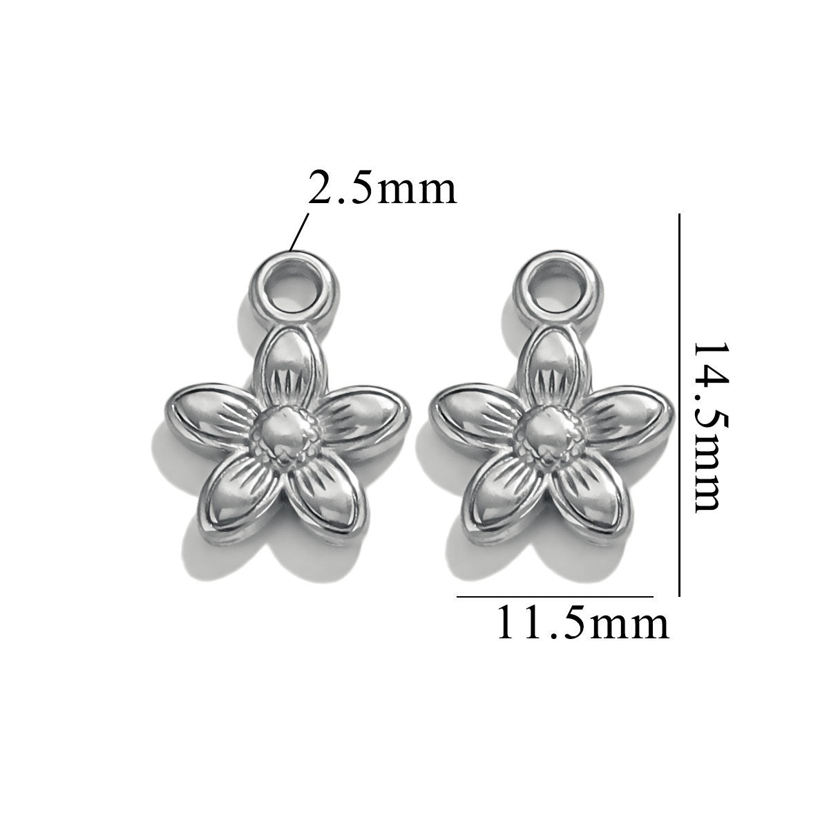 SPC80 Shaped Charms Leaf Heart Flower Owl Shape Pendant