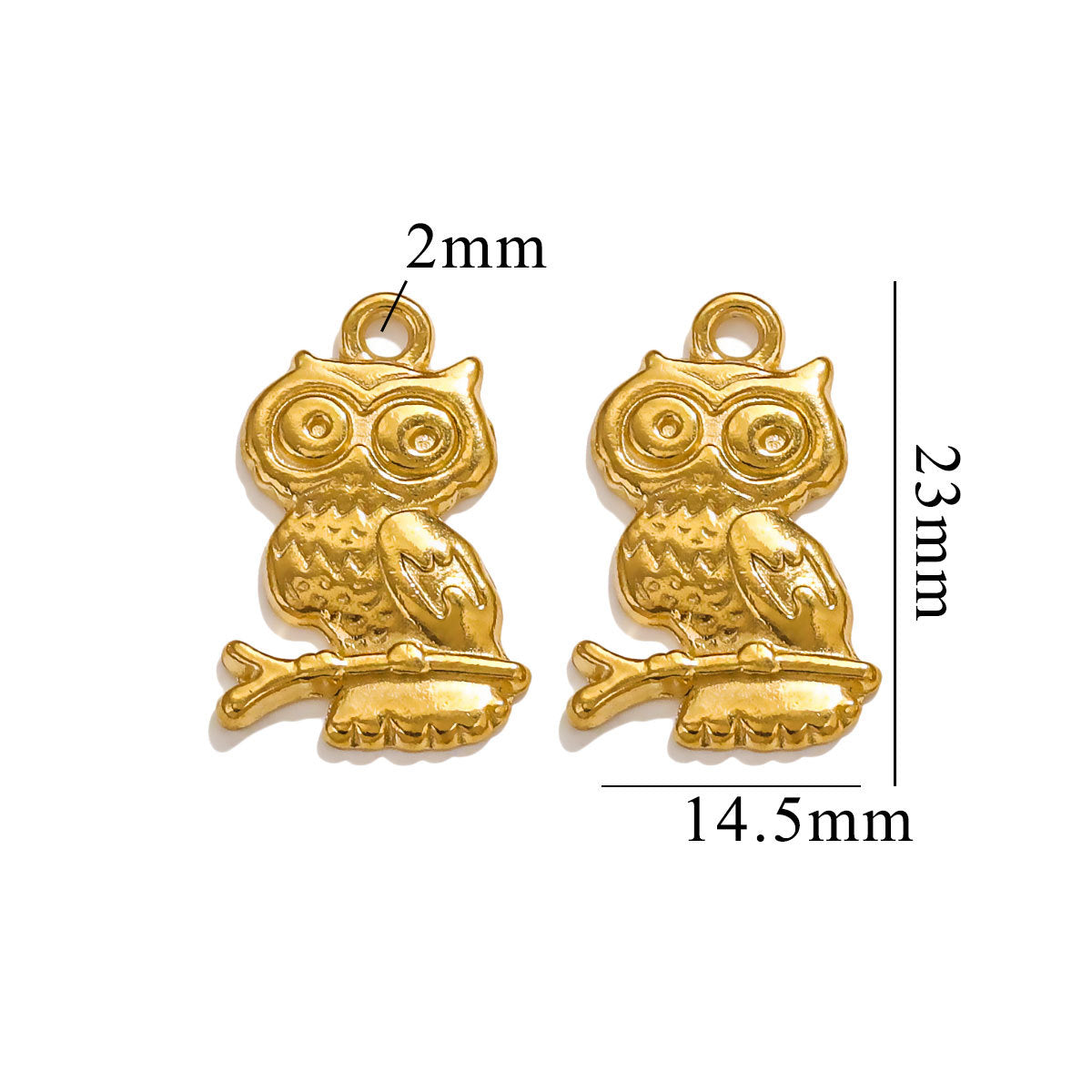 SPC80 Shaped Charms Leaf Heart Flower Owl Shape Pendant
