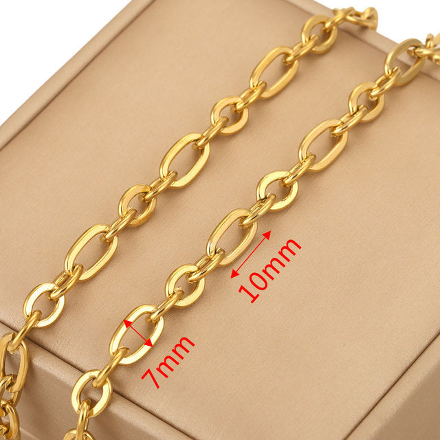 CH02 Multi-Style Stainless Steel Chains For Diy Bracelet Necklace