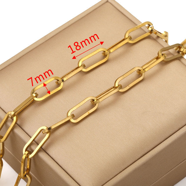 CH02 Multi-Style Stainless Steel Chains For Diy Bracelet Necklace