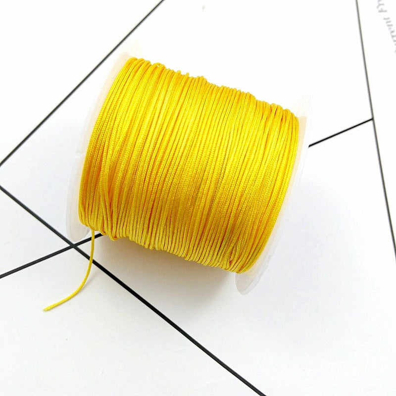 ST10 0.6mm 109yd/100m Nylon Beading String MultiColor for Jewelry DIY Bracelet Necklace