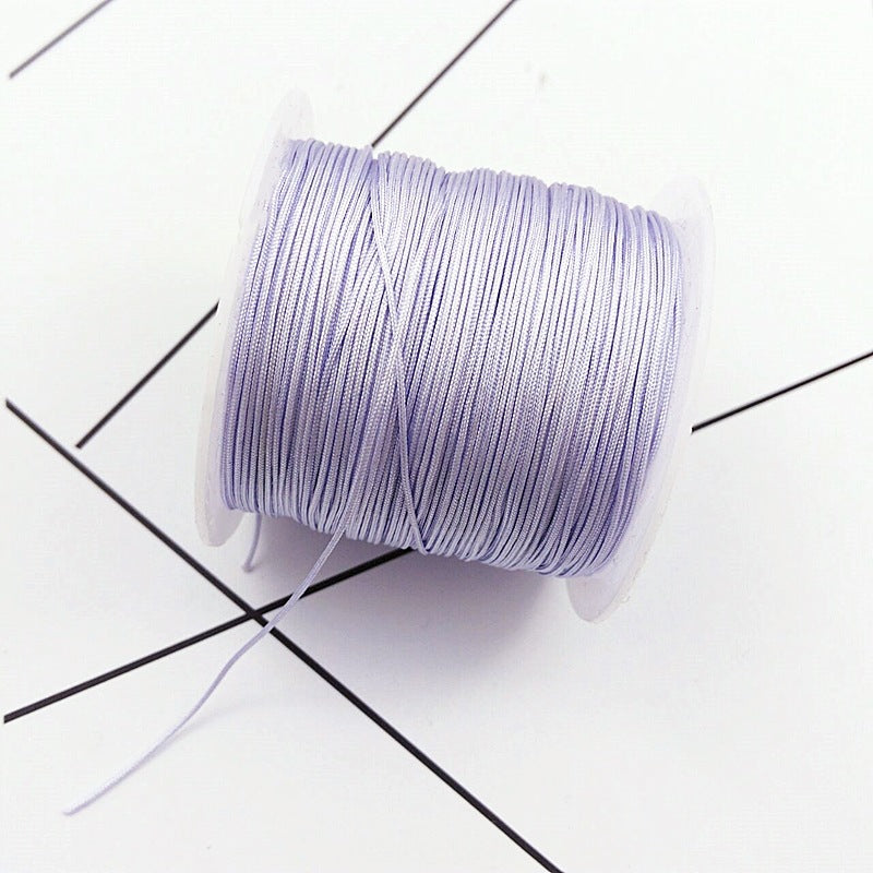 ST10 0.6mm 109yd/100m Nylon Beading String MultiColor for Jewelry DIY Bracelet Necklace