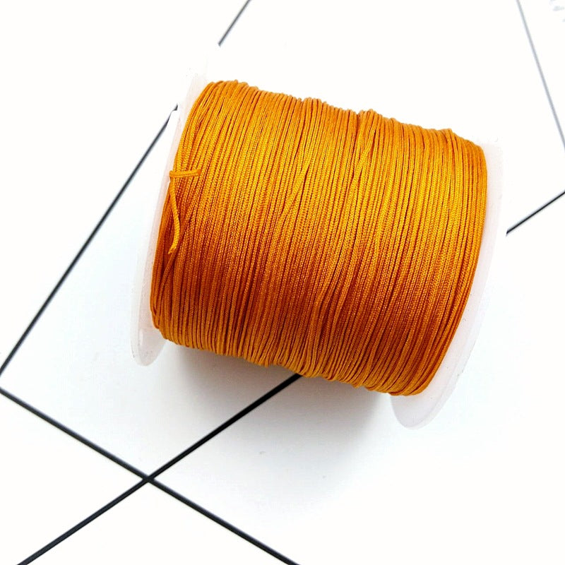 ST10 0.6mm 109yd/100m Nylon Beading String MultiColor for Jewelry DIY Bracelet Necklace