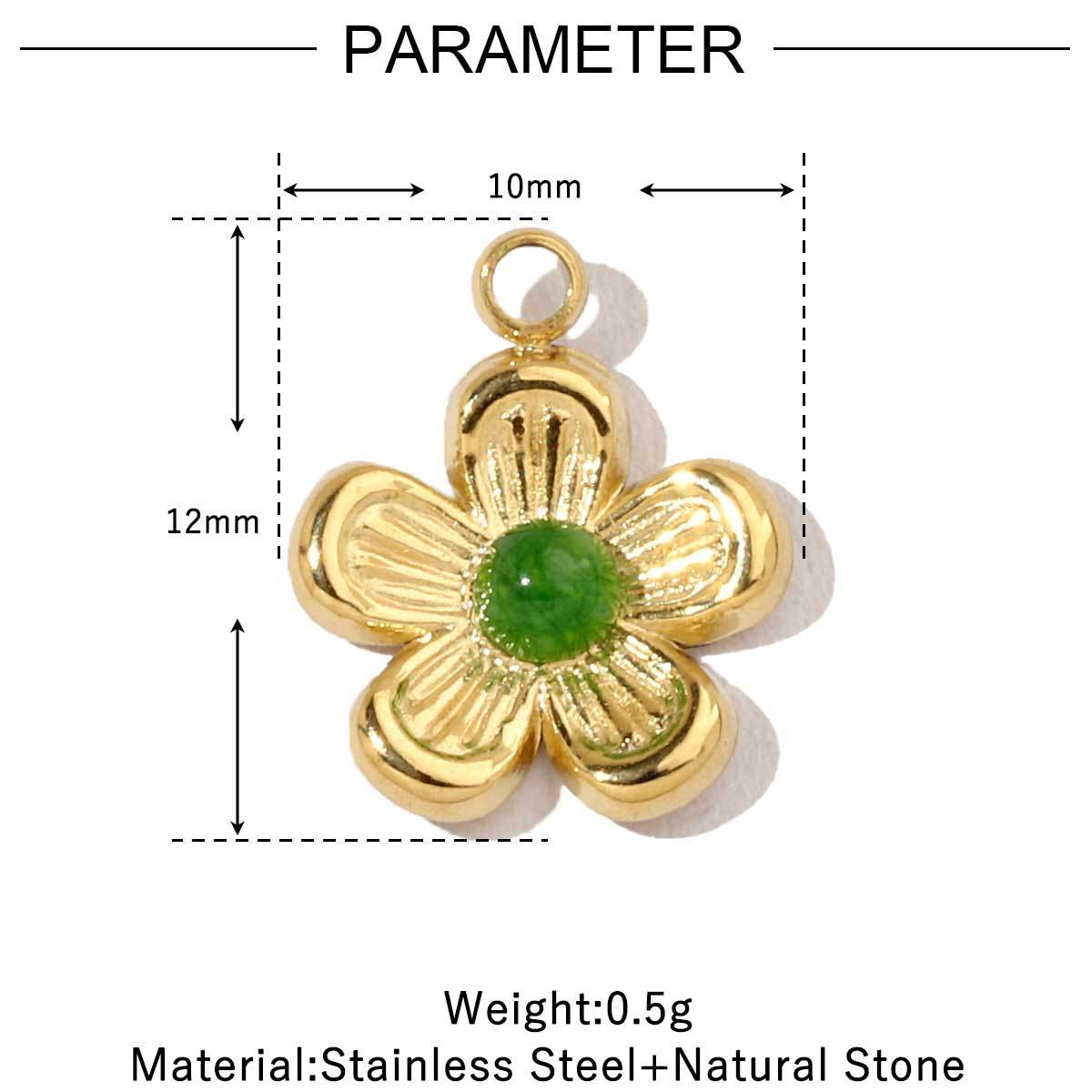 PD01 Pendents Natural Crystal Pendant with Hook Stainless Steel DIY Pendant